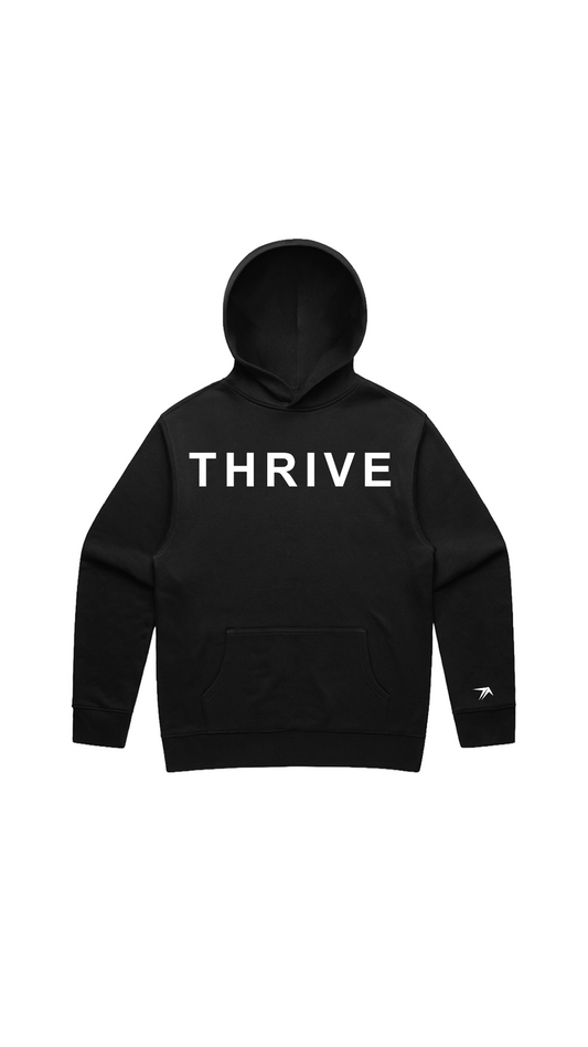 Black Thrive Hoodie